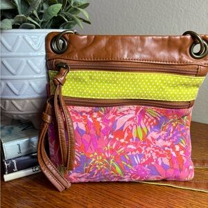 Vintage Colorful Crossbody